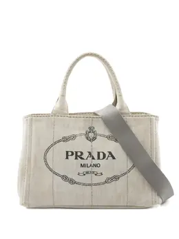 Prada Pre-Owned: Чёрная сумка-шоппер 