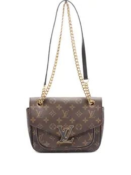 Louis Vuitton Pre-Owned: Коричневая сумка 