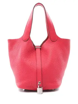 Hermès Pre-Owned: Розовая сумка-шоппер 