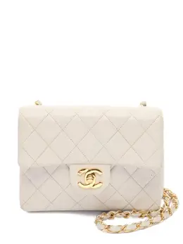 CHANEL Pre-Owned: Белая сумка 