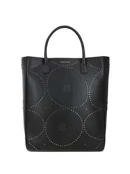 10 CORSO COMO: Чёрная сумка-шоппер 