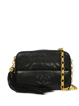 CHANEL Pre-Owned: Чёрная сумка 