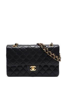 CHANEL Pre-Owned: Чёрная сумка 