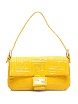 Fendi Pre-Owned: Жёлтая сумка 