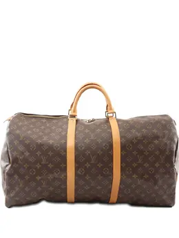 Louis Vuitton Pre-Owned: Коричневая сумка 