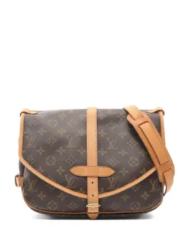 Louis Vuitton Pre-Owned: Коричневая сумка 
