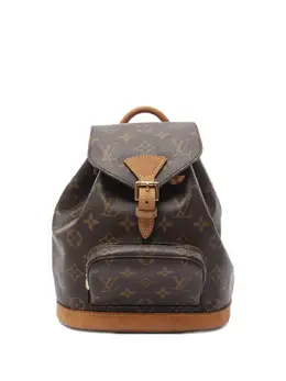 Louis Vuitton Pre-Owned: Коричневый рюкзак 