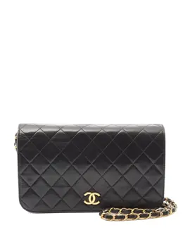 CHANEL Pre-Owned: Чёрная сумка 