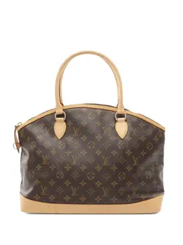 Louis Vuitton Pre-Owned: Коричневая сумка-шоппер 