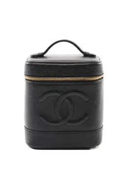 CHANEL Pre-Owned: Чёрная сумка 