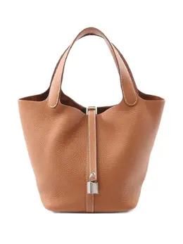 Hermès Pre-Owned: Светлая сумка-шоппер 