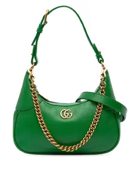 Gucci Pre-Owned: Зелёная сумка 