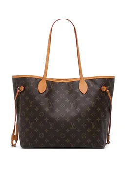 Louis Vuitton Pre-Owned: Коричневая сумка-шоппер 