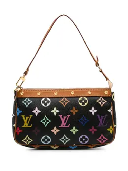 Louis Vuitton Pre-Owned: Чёрная сумка 