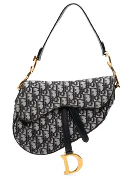 Christian Dior Pre-Owned: Голубая сумка 