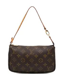 Louis Vuitton Pre-Owned: Коричневая сумка 