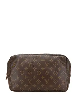 Louis Vuitton Pre-Owned: Коричневый клатч 