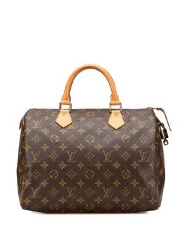 Louis Vuitton Pre-Owned: Коричневая сумка 