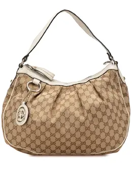 Gucci Pre-Owned: Коричневая сумка 