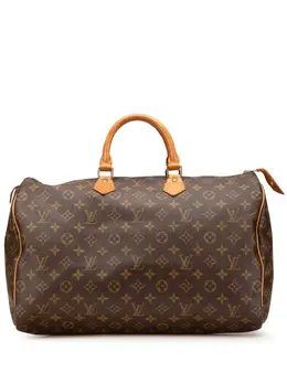 Louis Vuitton Pre-Owned: Коричневая сумка 