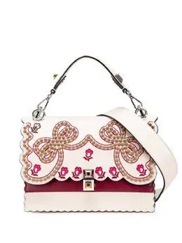 Fendi Pre-Owned: Сумка с цветочным принтом 