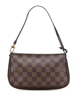Louis Vuitton Pre-Owned: Коричневая сумка 