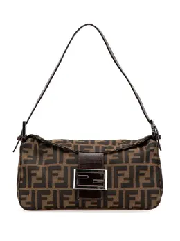 Fendi Pre-Owned: Коричневая сумка 