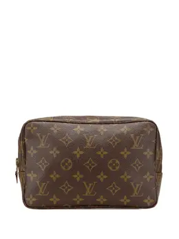 Louis Vuitton Pre-Owned: Коричневый клатч 