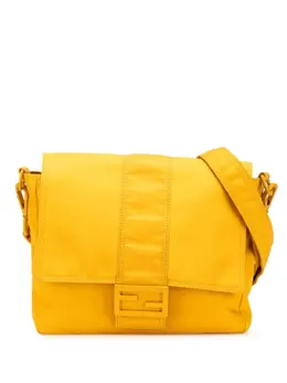 Fendi Pre-Owned: Жёлтая сумка через плечо 