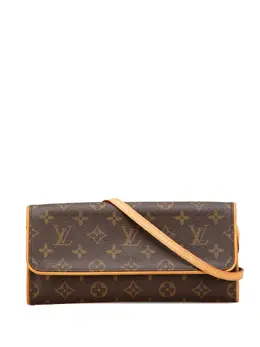 Louis Vuitton Pre-Owned: Коричневая сумка через плечо 