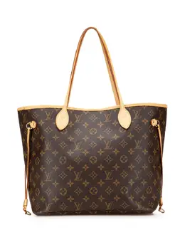 Louis Vuitton Pre-Owned: Коричневая сумка-шоппер 
