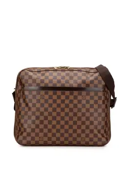 Louis Vuitton Pre-Owned: Коричневая сумка через плечо 