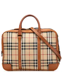 Burberry Pre-Owned: Коричневая сумка 