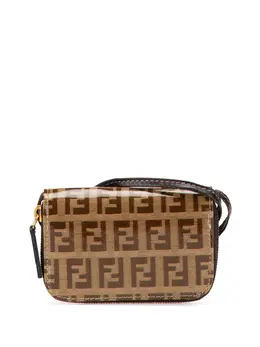 Fendi Pre-Owned: Коричневый кошелёк 