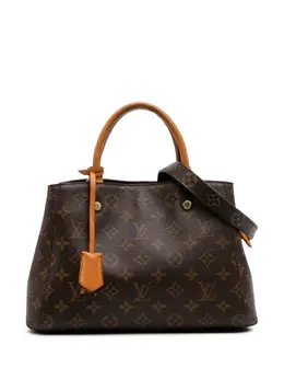 Louis Vuitton Pre-Owned: Коричневая сумка 