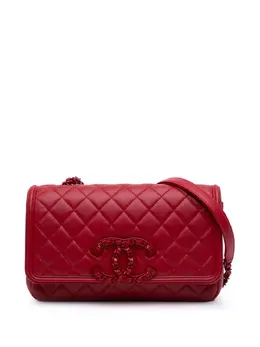 CHANEL Pre-Owned: Красная сумка через плечо 