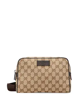 Gucci Pre-Owned: Коричневая поясная сумка 