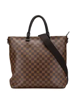 Louis Vuitton Pre-Owned: Коричневая сумка-шоппер 