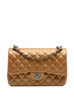 CHANEL Pre-Owned: Коричневая сумка 