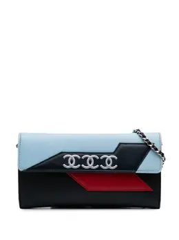 CHANEL Pre-Owned: Голубой кошелёк 