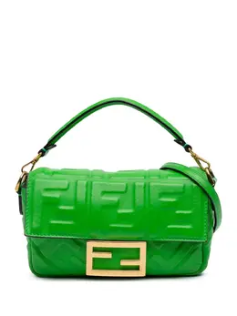 Fendi Pre-Owned: Зелёная сумка 