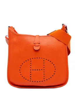 Hermès Pre-Owned: Оранжевая сумка через плечо 