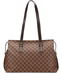 Louis Vuitton Pre-Owned: Коричневая сумка 