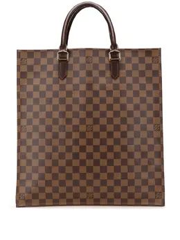 Louis Vuitton Pre-Owned: Коричневая сумка-шоппер 