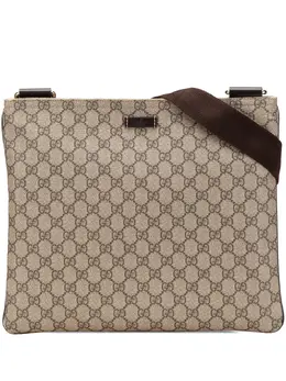 Gucci Pre-Owned: Коричневая сумка через плечо 