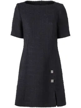 Givenchy: Короткое платье  4G