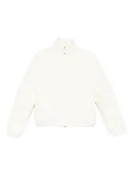 Moncler: Белая куртка 