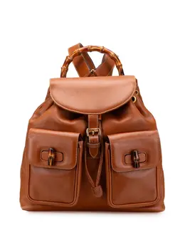Gucci Pre-Owned: Коричневый рюкзак 