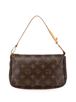 Louis Vuitton Pre-Owned: Коричневая сумка 
