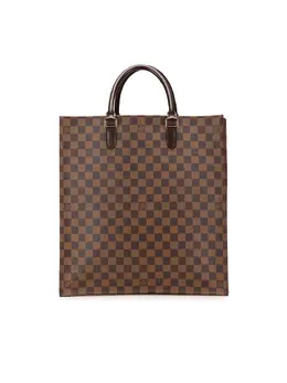 Louis Vuitton Pre-Owned: Коричневая сумка-шоппер 